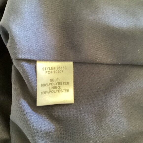 Skies Are Blue Velvet Floral Halter Dress Size Medium Shift Keyhole - Picture 3 of 8